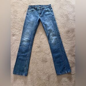 Classic Levi’s Straight-Leg Blue Jeans made in 2019 30x34 model 527 #A-1